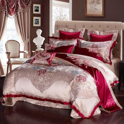Obelya Taylor Duvet Cover Set with Shams – 1000TC
