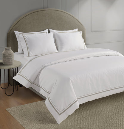 Obelya Royalton Lux Duvet Cover – Egyptian Cotton 800TC Mink