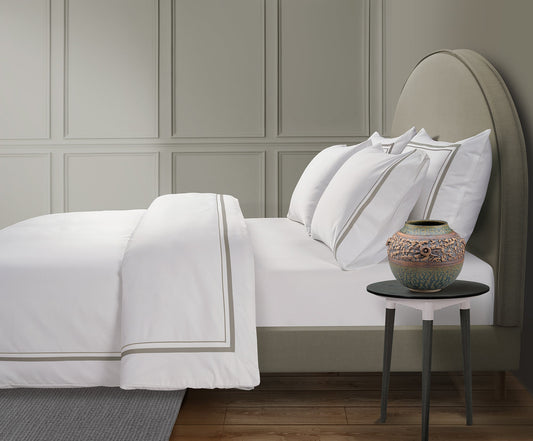 Obelya Royalton Lux Duvet Cover – Egyptian Cotton 800TC Mink
