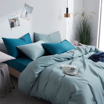 Obelya Premium Duvet Cover Set with Shams – Egyptian Cotton 600TC