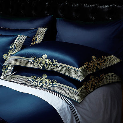 obelya Duvet Cover Set with Shams – Egyptian Cotton 1000TC