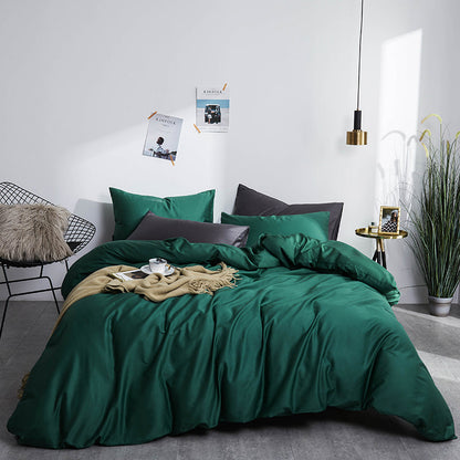 Obelya Premium Duvet Cover Set with Shams – Egyptian Cotton 600TC