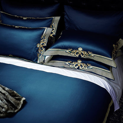 obelya Duvet Cover Set with Shams – Egyptian Cotton 1000TC