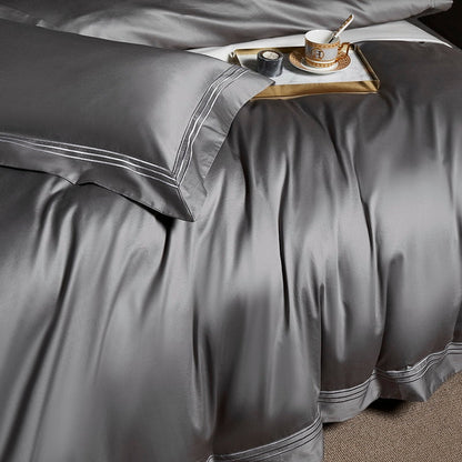 Obelya Duvet Cover Set with Pillowcases – Egyptian Cotton