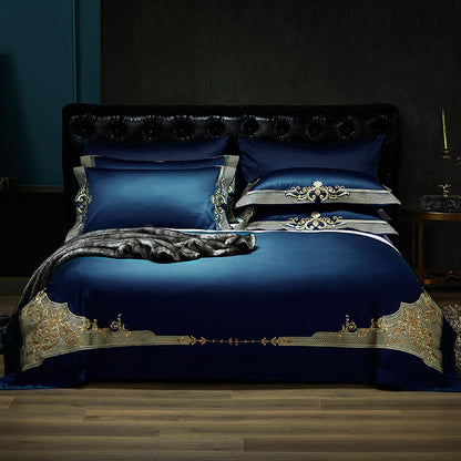 obelya Duvet Cover Set with Shams – Egyptian Cotton 1000TC