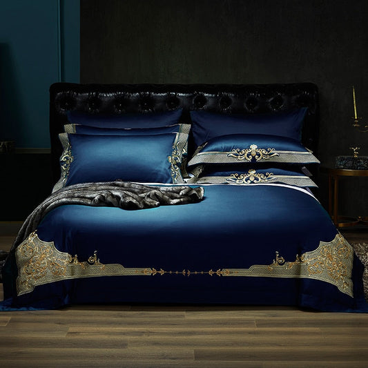 obelya Duvet Cover Set with Shams – Egyptian Cotton 1000TC