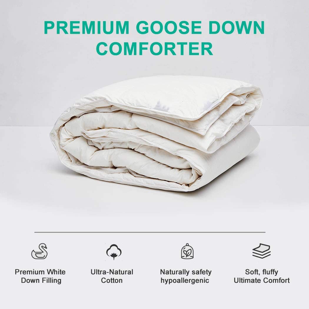 Obelya Goose Down Duvet – All Season, 600TC