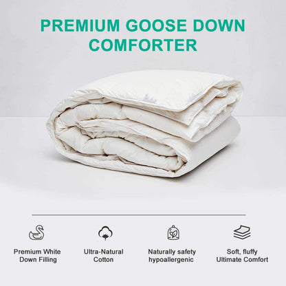 Obelya Goose Down Duvet – All Season, 600TC