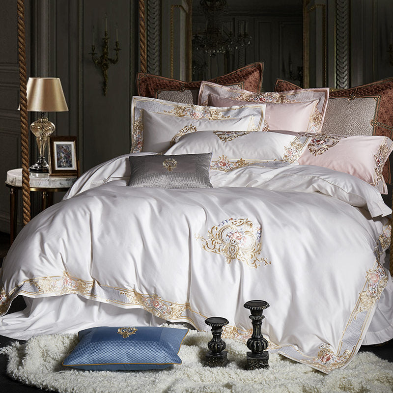 Obelya Infinia Duvet Cover & Shams – Egyptian Cotton, 1000TC