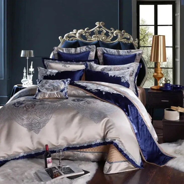 Obelya Taylor Duvet Cover Set with Shams – 1000TC
