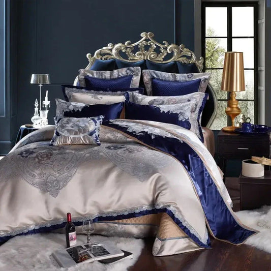 Obelya Taylor Duvet Cover Set with Shams – 1000TC