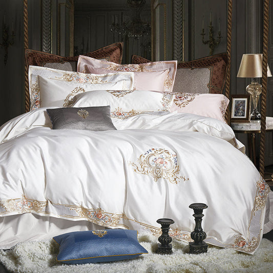 Obelya Infinia Duvet Cover & Shams – Egyptian Cotton, 1000TC