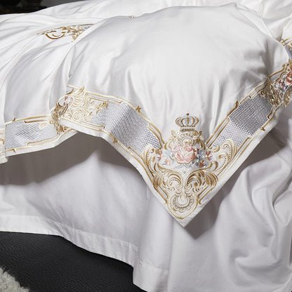 Obelya Infinia Duvet Cover & Shams – Egyptian Cotton, 1000TC
