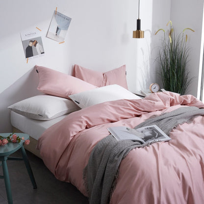 Obelya Premium Duvet Cover Set with Shams – Egyptian Cotton 600TC