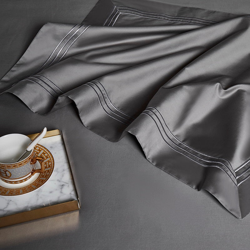 Obelya Duvet Cover Set with Pillowcases – Egyptian Cotton