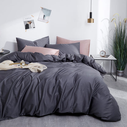 Obelya Premium Duvet Cover Set with Shams – Egyptian Cotton 600TC
