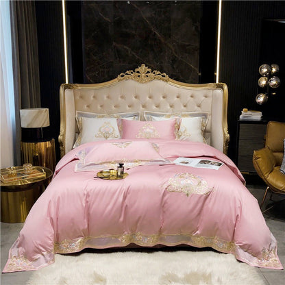 Obelya Infinia Duvet Cover & Shams – Egyptian Cotton, 1000TC