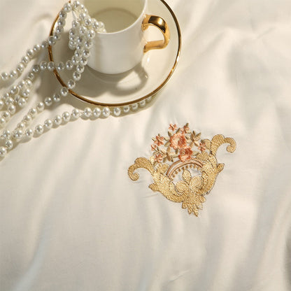Obelya Golden Duvet Cover & Shams – Egyptian Cotton 600TC