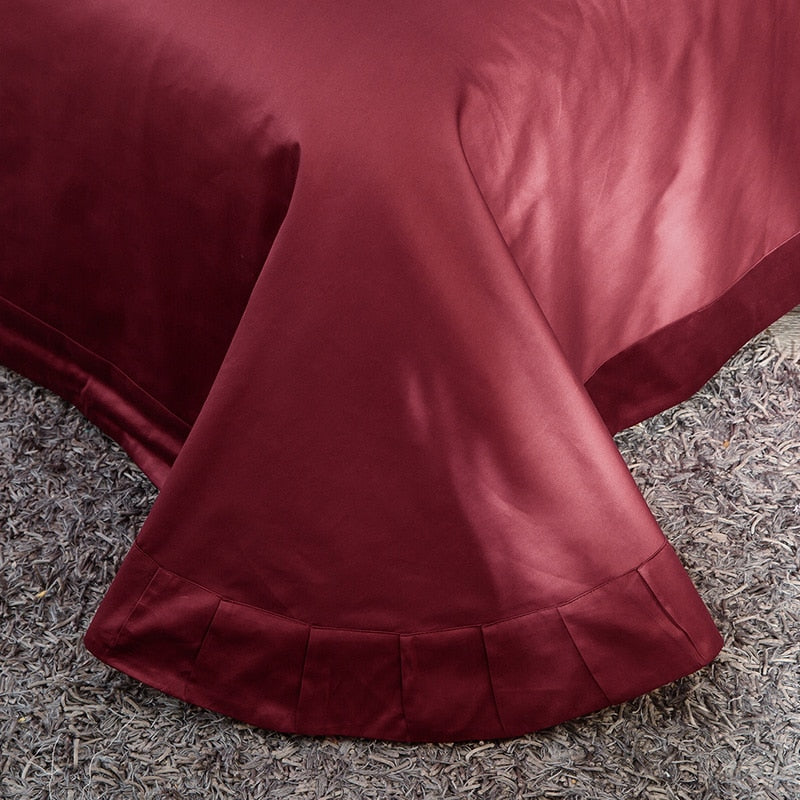 Obelya Eliza Duvet Cover Set with Shams – Egyptian Cotton 1000TC