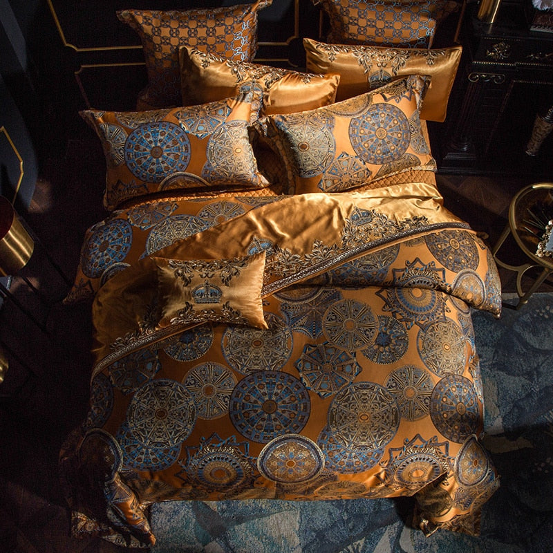 Obelya Wynn Duvet Cover Set with Shams – 600TC