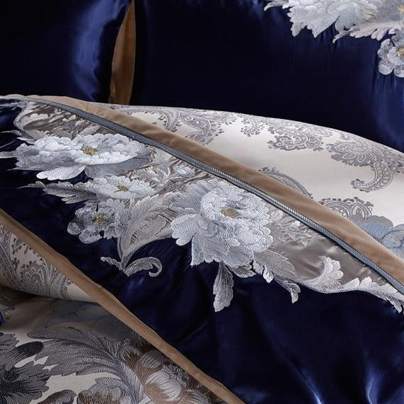 Obelya Taylor Duvet Cover Set with Shams – 1000TC